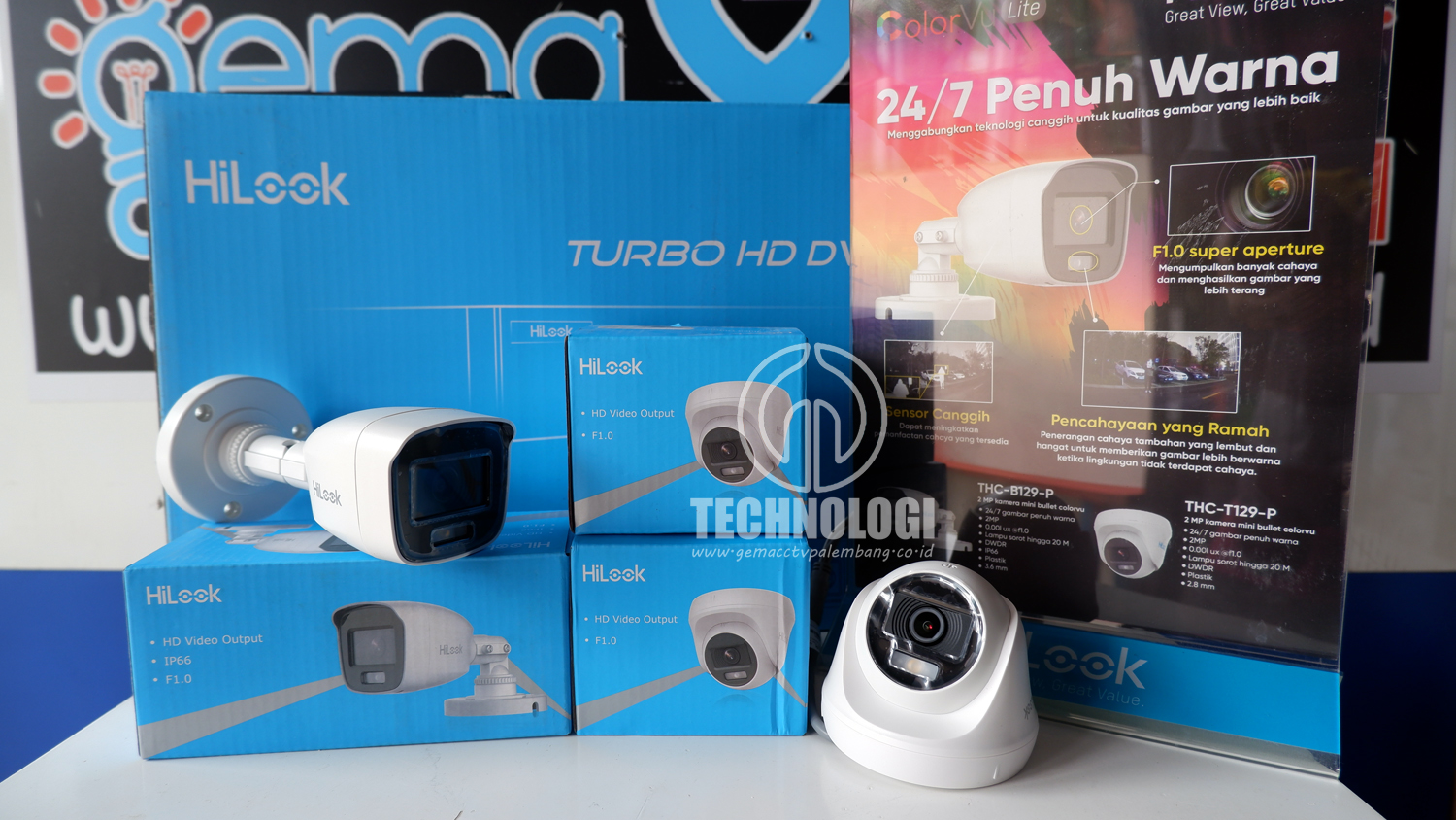 Paket  CCTV HILOOK IR Dan Colorvu